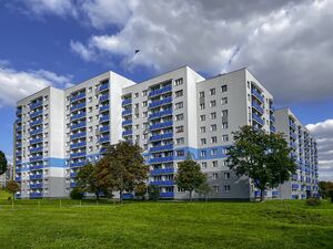 Bloki na ulicy Goszczynskiego Sosnowiec Środula 01.jpg