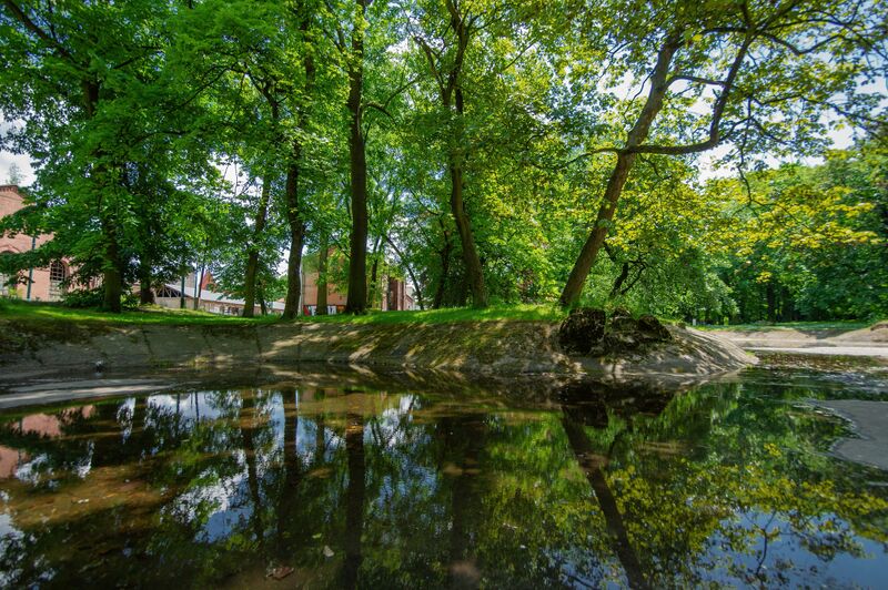 Plik:Park Dietla, ul. Żeromskiego, Sosnowiec.jpg
