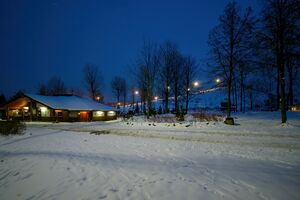 Ośrodek narciarski, Górka Środulska, Sosnowiec, Zima.jpg
